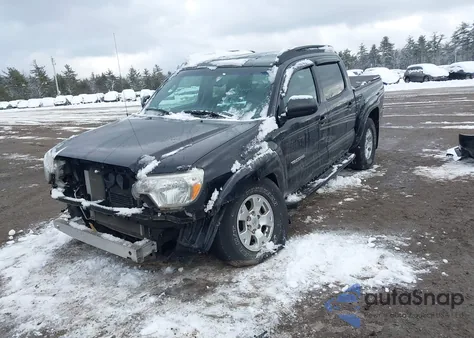 2013 Toyota Tacoma Base V6 from USA, damaged, VIN 5TFLU4EN4DX078243